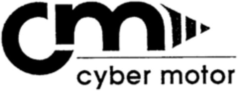 cm cyber motor Logo (DPMA, 04/10/1996)