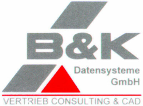 B&K Datensysteme GmbH Logo (DPMA, 04/18/1996)