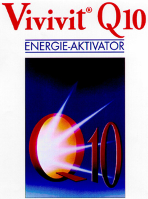 Vivivit Q10 Logo (DPMA, 10/25/1996)