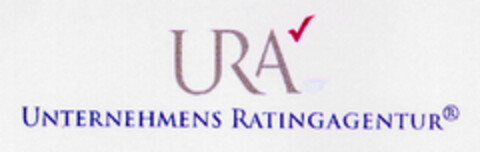 URA UNTERNEHMENS RATINGAGENTUR Logo (DPMA, 08.04.1998)