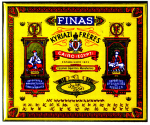 FINAS KYRIAZI FRERES Logo (DPMA, 22.05.1998)