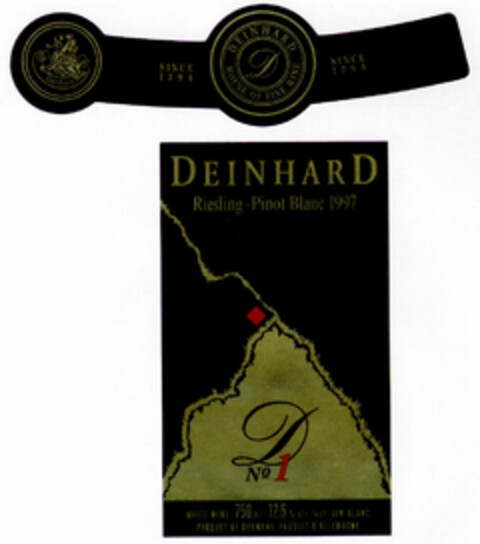 DEINHARD Riesling Pinot Blanc 1997 Logo (DPMA, 02/22/1999)