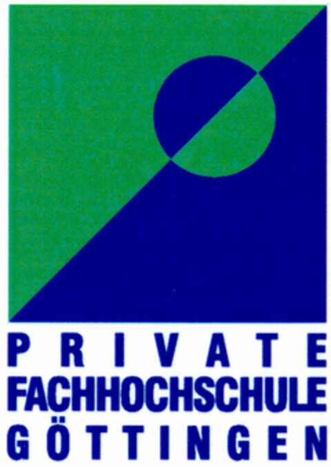 PRIVATE FACHHOCHSCHULE GÖTTINGEN Logo (DPMA, 04/17/1999)