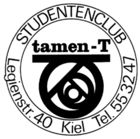 tamen-T STUDENTENCLUB Logo (DPMA, 14.07.1999)