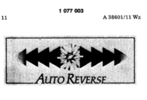 AUTO REVERSE Logo (DPMA, 28.05.1984)