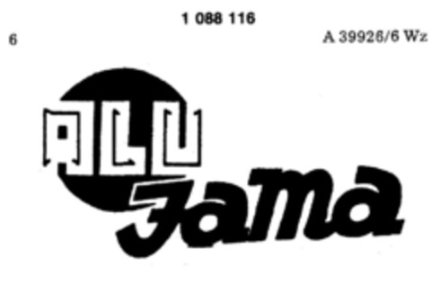 ALU Jama Logo (DPMA, 14.05.1985)