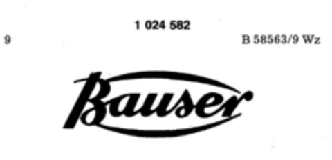 Bauser Logo (DPMA, 29.06.1977)