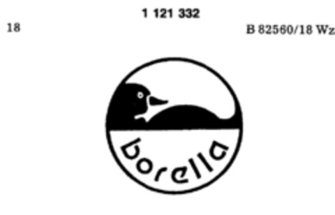 borella Logo (DPMA, 26.08.1987)