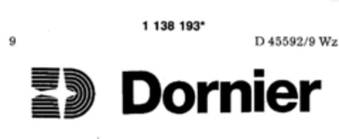 Dornier Logo (DPMA, 19.11.1988)