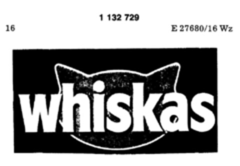 whiskas Logo (DPMA, 14.06.1988)