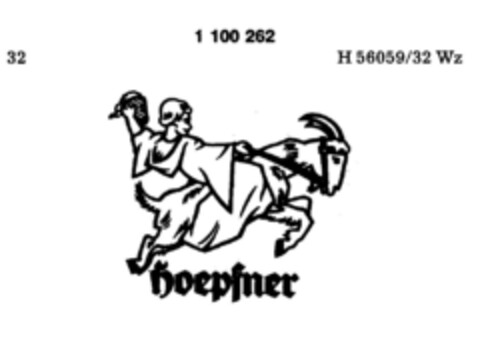 hoepfner Logo (DPMA, 05/07/1986)