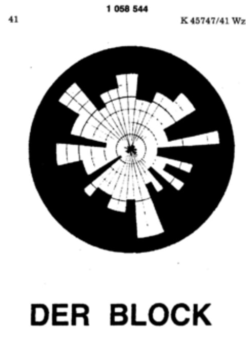 DER BLOCK Logo (DPMA, 11.05.1983)