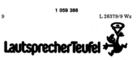 Lautsprecher Teufel Logo (DPMA, 30.03.1983)
