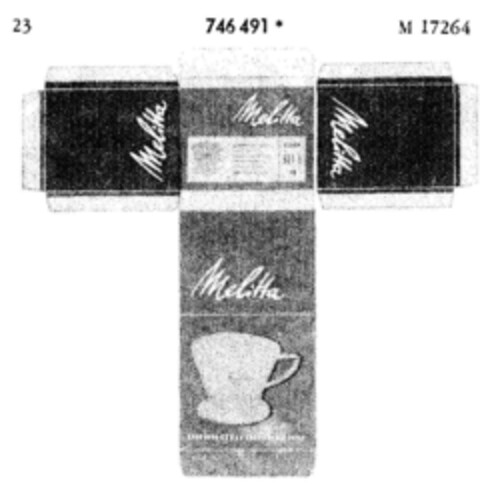 Melitta Logo (DPMA, 14.12.1960)