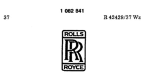 ROLLS ROYCE Logo (DPMA, 15.10.1984)