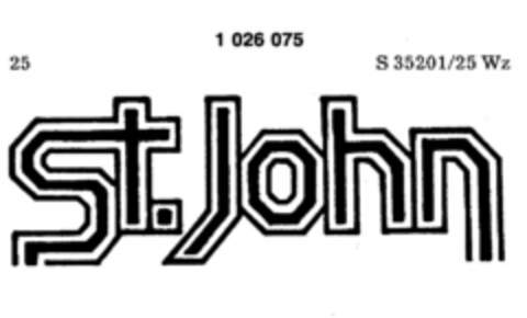 St. John Logo (DPMA, 22.07.1980)