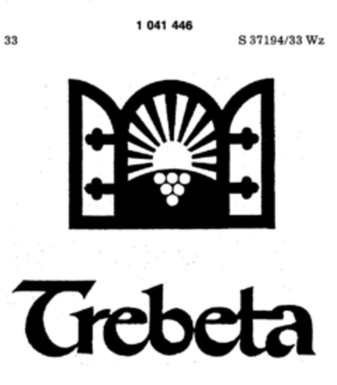 Trebeta Logo (DPMA, 17.02.1982)