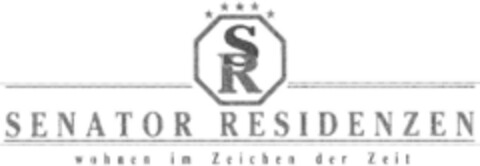 SENATOR RESIDENZEN Logo (DPMA, 22.04.1992)