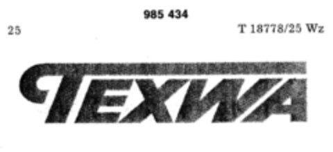 TEXWA Logo (DPMA, 09/22/1978)