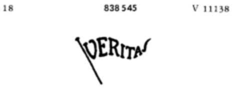 VERITAS Logo (DPMA, 02.02.1967)