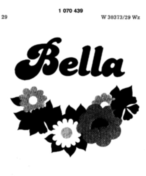 Bella Logo (DPMA, 01/18/1980)