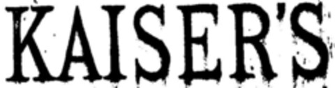 KAISER'S Logo (DPMA, 08/15/1990)