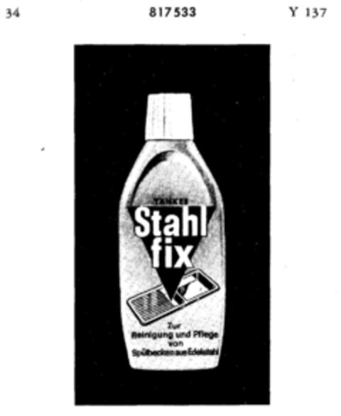 YANKEE Stahl fix Logo (DPMA, 02.11.1964)