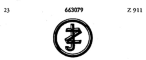 ZJ Logo (DPMA, 06.11.1952)