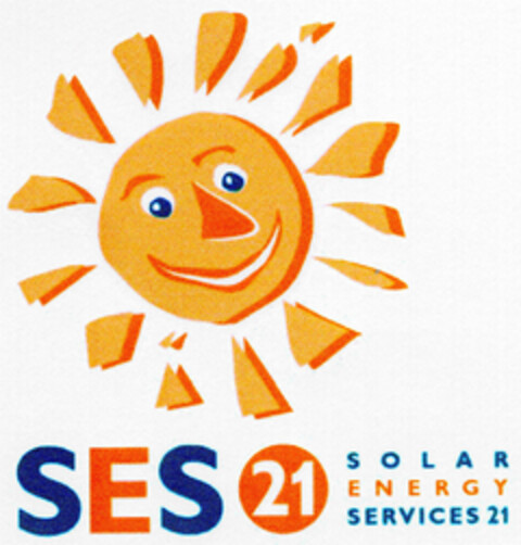 SES21 SOLAR ENERGY SERVICES 21 Logo (DPMA, 23.05.2000)