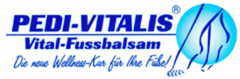 PEDI-VITALIS Vital-Fussbalsam Logo (DPMA, 20.08.2001)