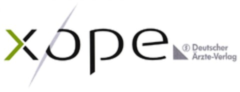 xope Deutscher Ärzte-Verlag Logo (DPMA, 06/09/2011)