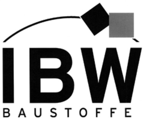 IBW BAUSTOFFE Logo (DPMA, 10.07.2011)
