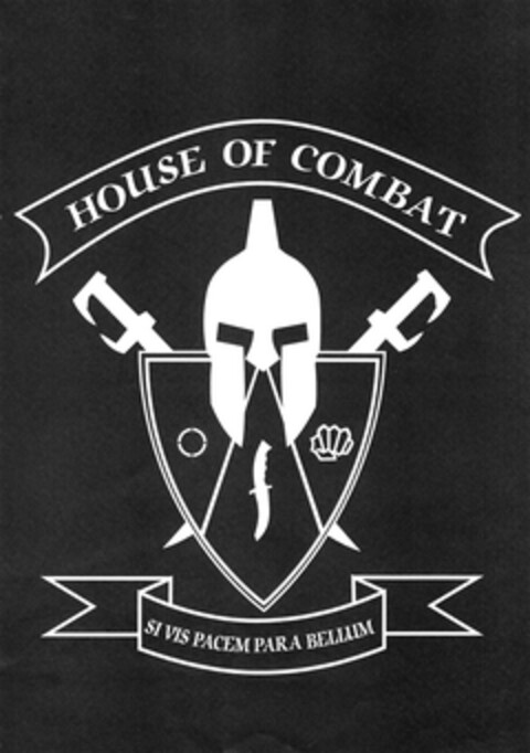 HOUSE OF COMBAT SI VIS PACEM PARA BELLUM Logo (DPMA, 09.05.2012)