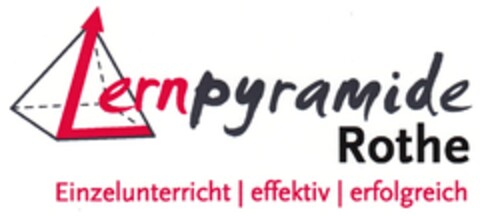 Lernpyramide Rothe Einzelunterricht effektiv erfolgreich Logo (DPMA, 08/16/2012)