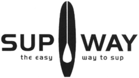 SUPWAY the easy way to sup Logo (DPMA, 06.08.2013)