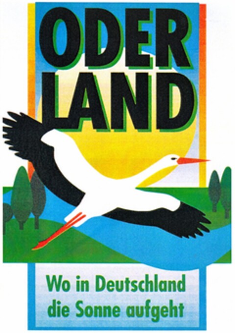 ODERLAND Wo in Deutschland die Sonne aufgeht Logo (DPMA, 10/07/2013)