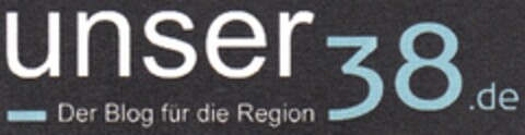 unser 38 de Der Blog für die Region Logo (DPMA, 26.11.2013)