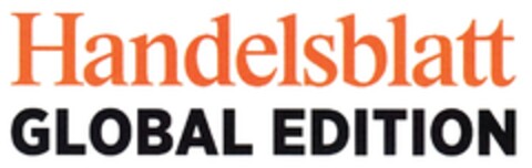 Handelsblatt GLOBAL EDITION Logo (DPMA, 05/14/2014)