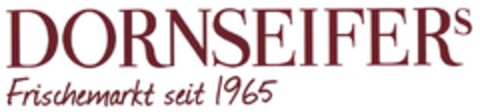 DORNSEIFERs Frischemarkt seit 1965 Logo (DPMA, 15.04.2016)
