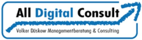 All Digital Consult Volker Düskow Managementberatung & Consulting Logo (DPMA, 12.06.2017)