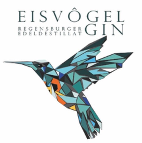 EISVOGEL GIN REGENSBURGER EDELDESTILLAT Logo (DPMA, 28.10.2017)