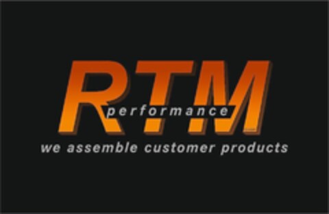 RTM performance we assemble customer products Logo (DPMA, 24.05.2018)