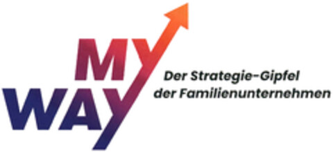 MY WAY Der Strategie-Gipfel der Familienunternehmen Logo (DPMA, 02/28/2023)