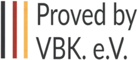 Proved by VBK. e.V. Logo (DPMA, 01/15/2024)