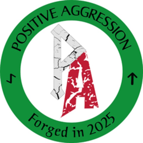 PA POSITIVE AGGRESSION Forged in 2025 Logo (DPMA, 15.06.2025)