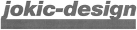jokic-design Logo (DPMA, 09.03.2004)