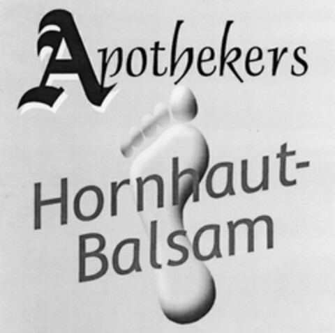 Apothekers Hornhaut-Balsam Logo (DPMA, 05.07.2004)