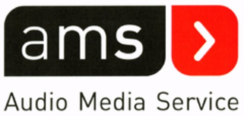 ams Audio Media Service Logo (DPMA, 09/10/2004)