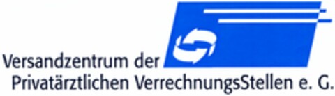 Versandzentrum der Privatärztlichen VerrechnungsStellen e. G. Logo (DPMA, 22.11.2004)