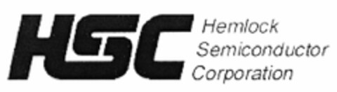 HSC Hemlock Semiconductor Corporation Logo (DPMA, 12/06/2004)